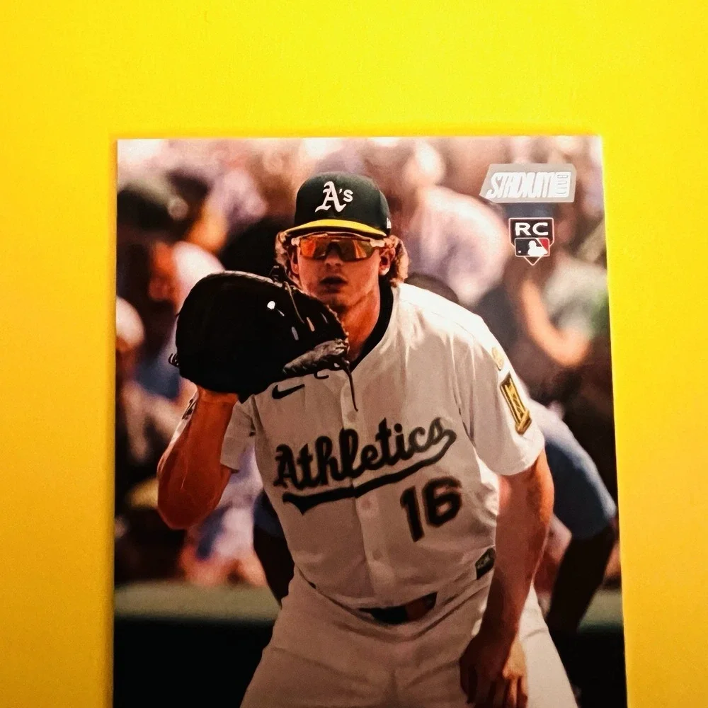 2025 Topps Stadium Club Nick Kurtz Base Rookie Card #9 RC‎ Athletics